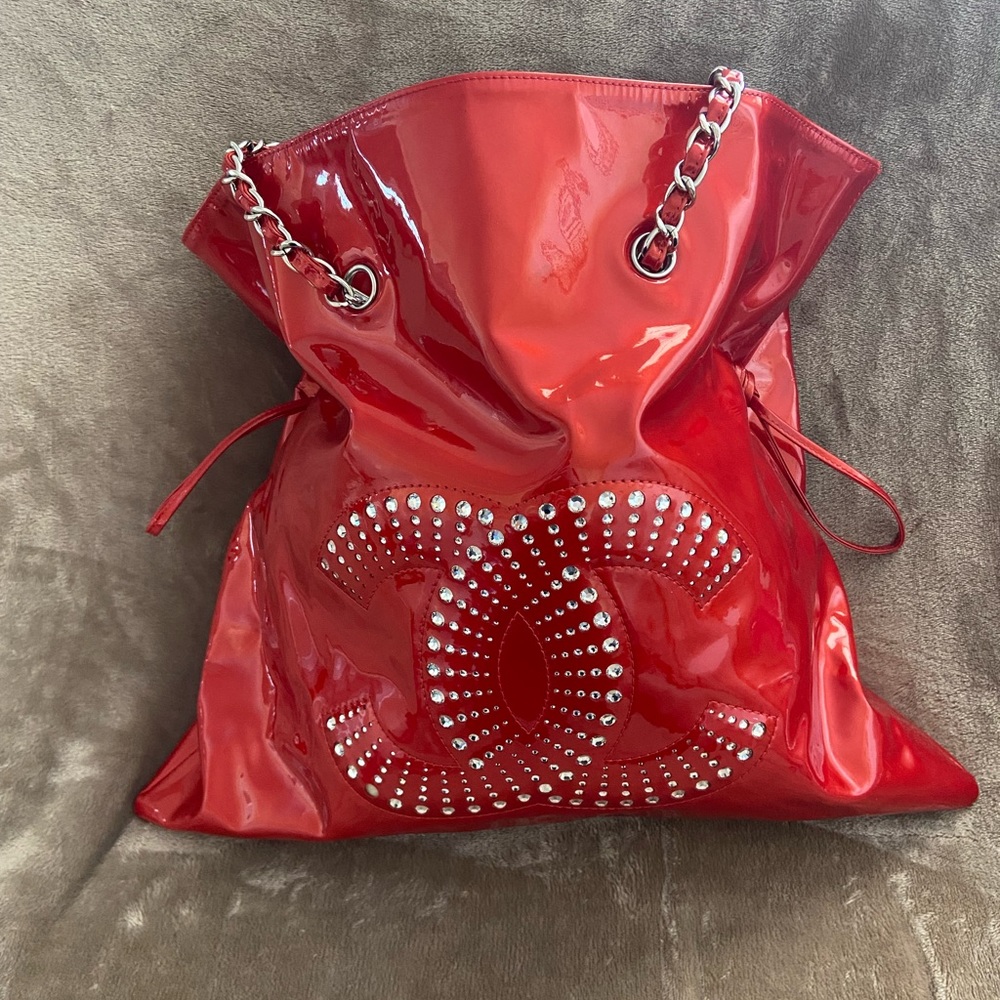 SOLD. Authentic Chanel Bon Bon tote